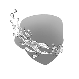 Ondes miroitantes – Blanc ivoire