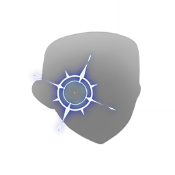 Visor Fengshi: Azul grisáceo