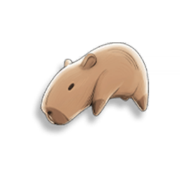 Schläfriger Capybara