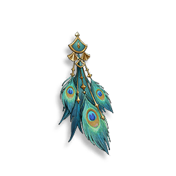 Trailing Glory Headpiece: Mint