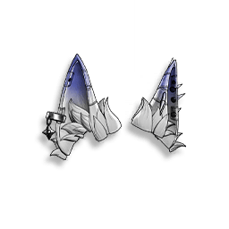Oreilles de loup – Bleu indigo