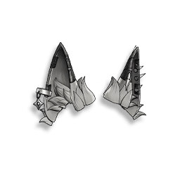 Oreilles de loup – Gris plomb