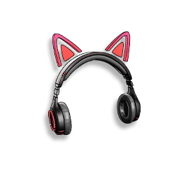 Meowbeat Headpiece: Rust Red