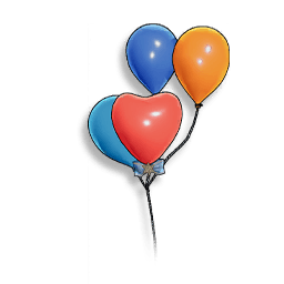 Colourful Balloon: Azure