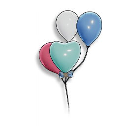 Colourful Balloon: Mint
