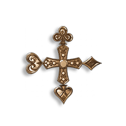 Marionette Cross: Gilt