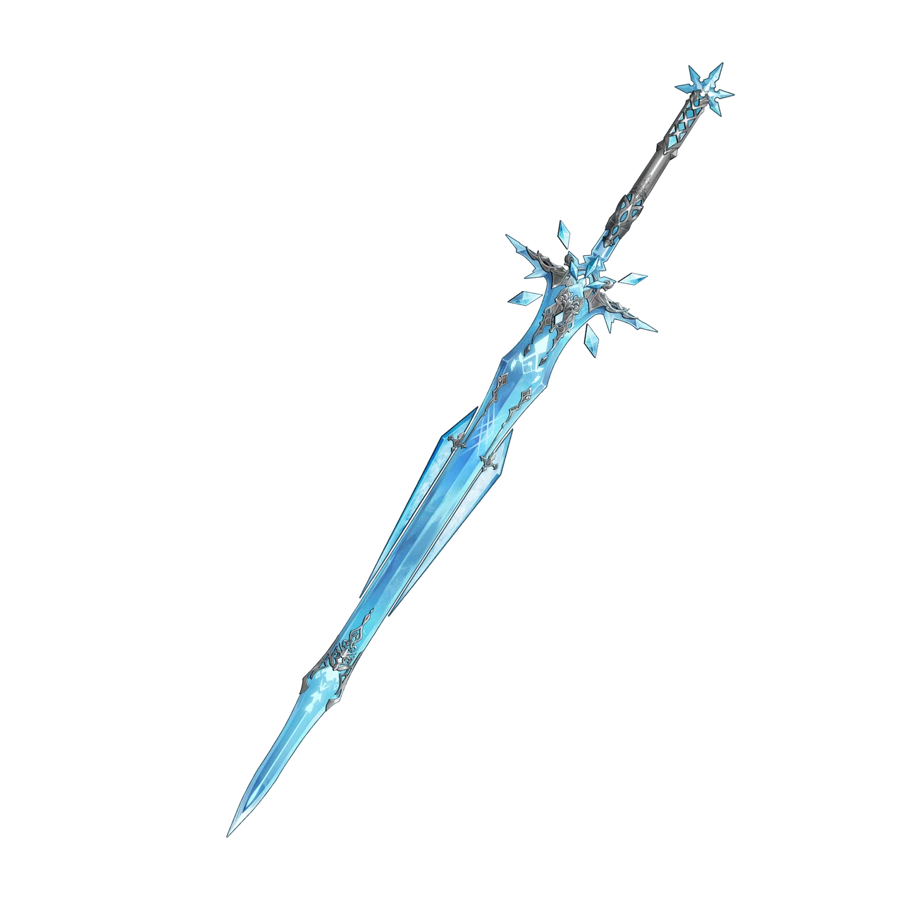 Emberfrost – Greatsword - Illustration