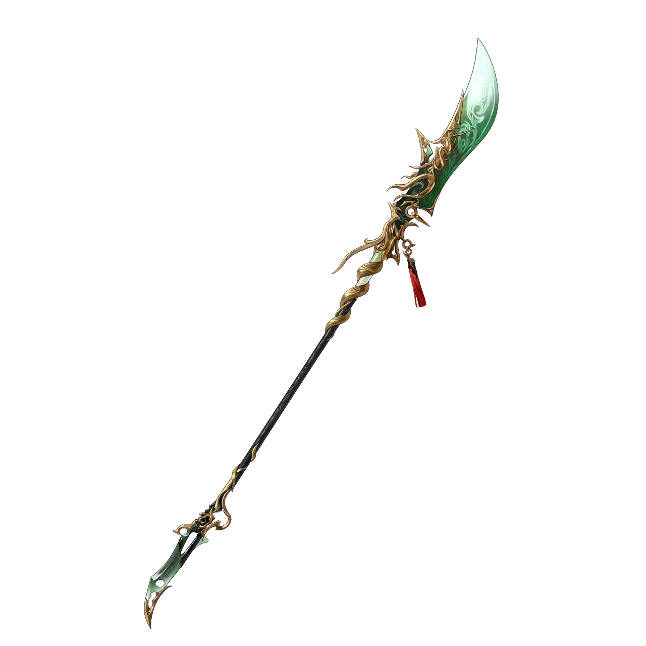 Final verde: Arma de Asta - Ilustración