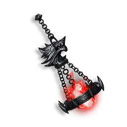 Wraithveil Cage: Rust Red