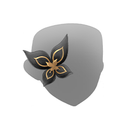 Papillon arc-en-ciel – Gris plomb