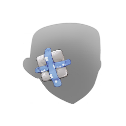 Bandage d’urgence – Bleu céleste