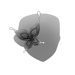 Papillon des brumes – Gris plomb